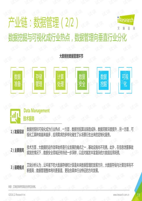 2016年中国数据驱动型互联网企业大数据产品研究报告